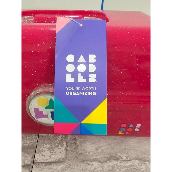 On-The-Go Girl Shooting Star Cosmetic Organizer‎ Makeup Accessory Case NWT - Picture 3 of 12